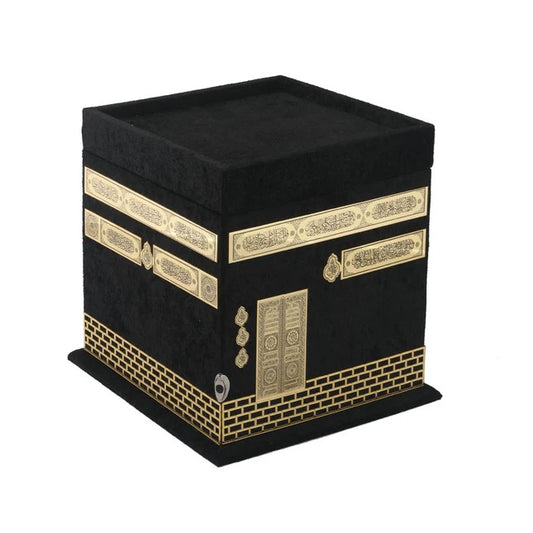 Hediyelik Kuran-ı Kerim Tesbih Kabe Maket Seti