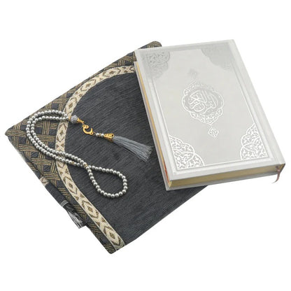 Hediyelik Kuran-ı Kerim Seccade Tesbih Seti