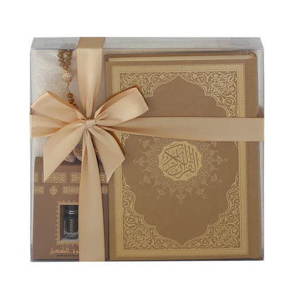 Hediyelik Black Rose Serisi Seccade Kuran-ı Kerim Tesbih Seti
