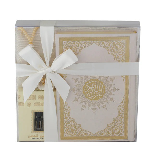 Hediyelik Black Rose Serisi Seccade Kuran-ı Kerim Tesbih Seti