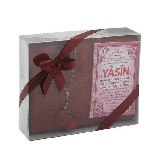 Hediyelik Seccade Tesbih Yasin Seti