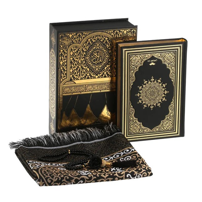 Siyah Kabe Model Kitap Kutu Set