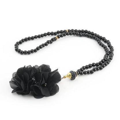 Kadife Kaplı Kuran-ı Kerim Tesbih Kutusu